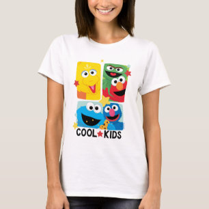 T-shirt Rue Sésame   Enfants Cool