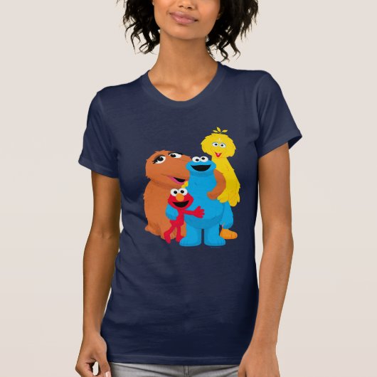 T-shirt Rue Sésame | Groupe Hug (Devant)
