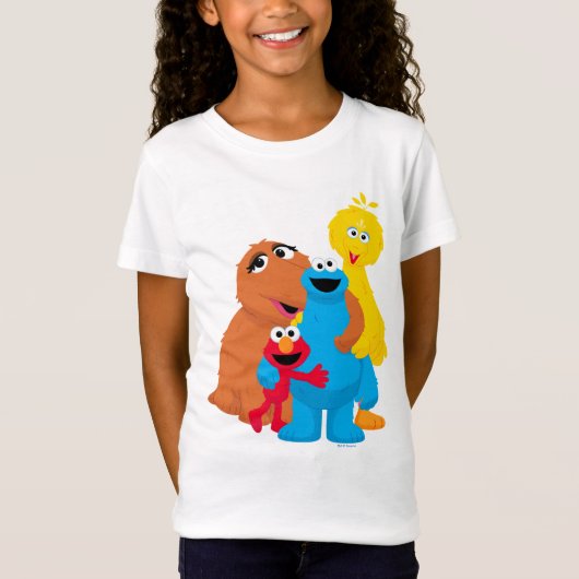 T-Shirt Rue Sésame | Groupe Hug (Devant)