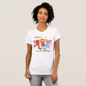 T-shirt Rue Sésame | Julia, Elmo & Abby Dancing (Devant entier)