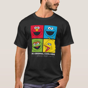 T-shirt Rue Sésame   Les Enfants Cool d'origine