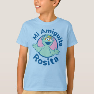 T-shirt Rue Sésame   Mi Amiguita Rosita