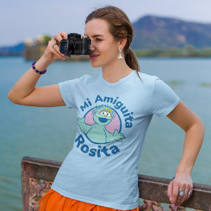 T-shirt Rue Sésame   Mi Amiguita Rosita