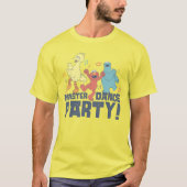 T-shirt Rue Sésame | Monster Dance Party (Devant)