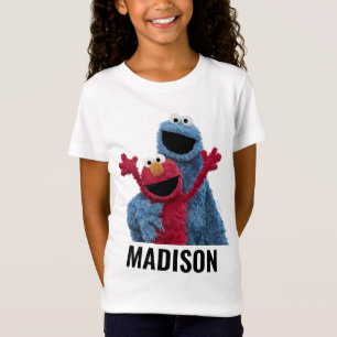 T-Shirt Rue Sésame   Monstre Elmo & Cookie