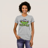 T-shirt Rue Sésame | Oscar the Grouch Scram! (Devant entier)