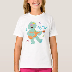 T-shirt Rue Sésame Rosita Jouer de la guitare