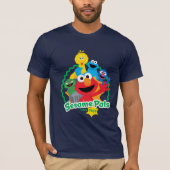T-shirt Rue Sésame | Sesame Pals depuis 1969 (Devant)