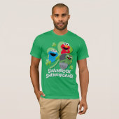 T-shirt Rue Sésame | Shenanigans shamrocks ! (Devant entier)