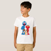 T-shirt Rue Sésame | Tango Avec Grover & Elmo (Devant entier)