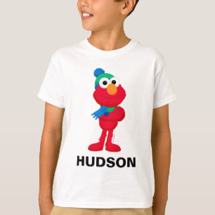 T-shirt Rue Sésame Winter Elmo