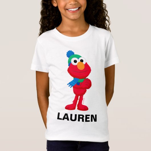 T-Shirt Rue Sésame | Winter Elmo (Devant)