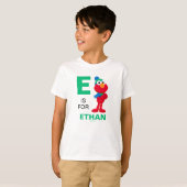 T-shirt Rue Sésame | Winter Elmo (Devant entier)