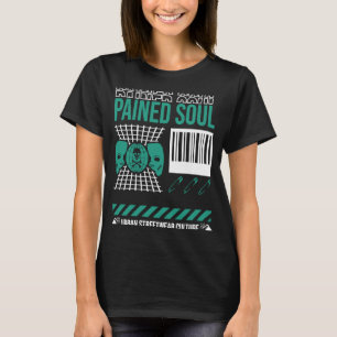T-shirt Rue urbaine de l'âme peinte