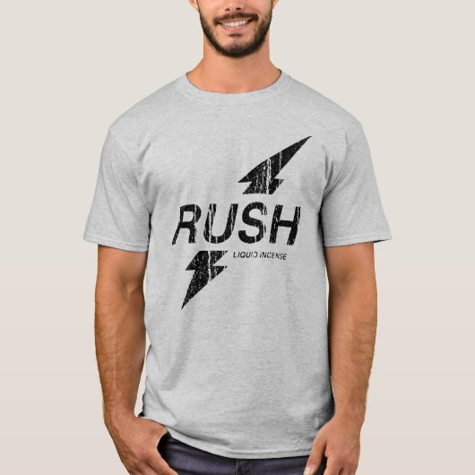 T-shirt Ruée noire (Devant)