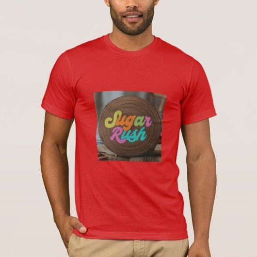 T-shirt Ruée sucre (Devant)