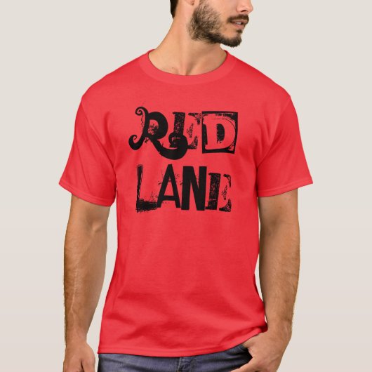 T-shirt Ruelle rouge (Devant)