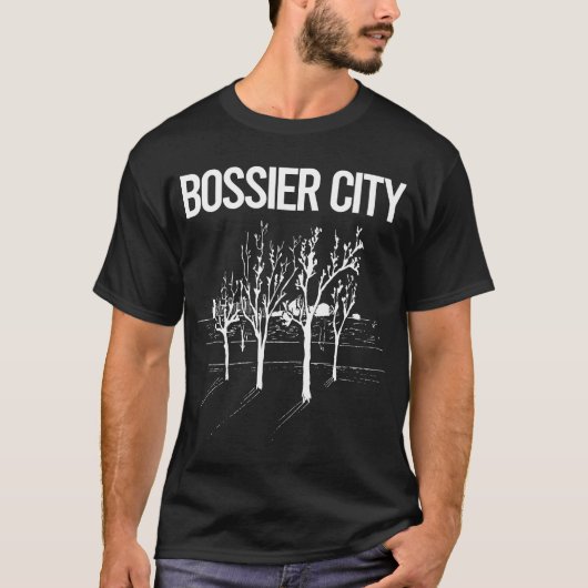 T-shirt Rues Bossier City (Devant)