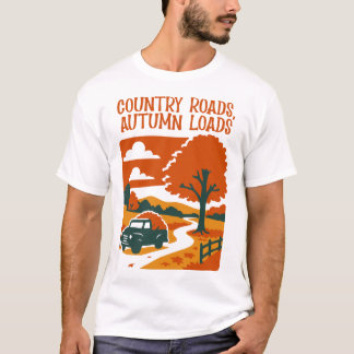 T-shirt Rues - Charges d'automne | Amour de la nat