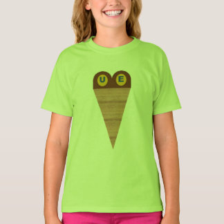 T-shirt Ruffle rose GLACES UE