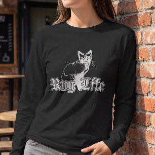 T-shirt Rug Life - Parodie Gangsta Chat Sweatshirt