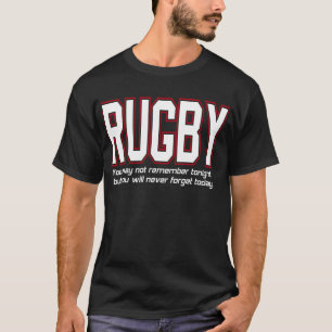 T-shirt Rugby à XIII : Vous n'oublierez jamais l'encre pe