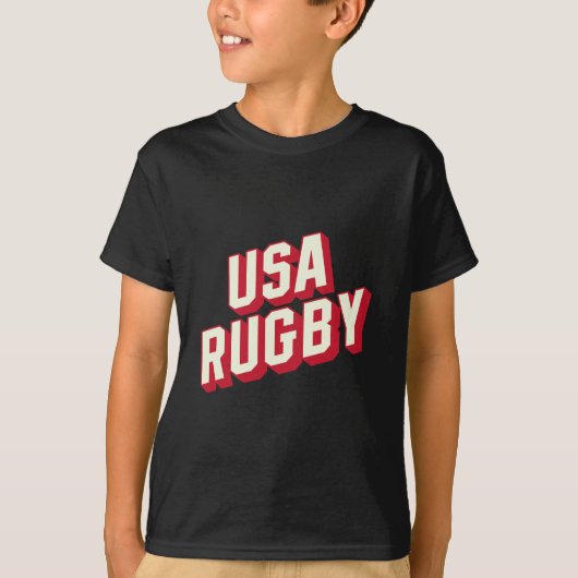 T-shirt Rugby de Ruggershirts Etats-Unis (Devant)