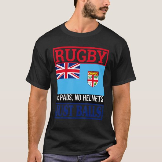 T-shirt Rugby des Fidji (Devant)
