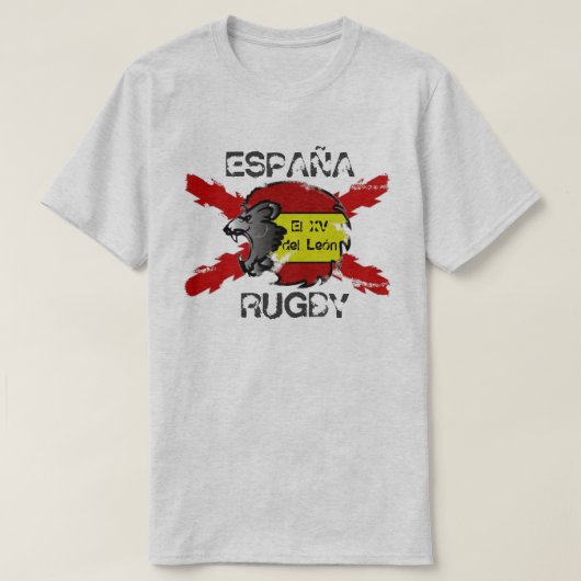 T-shirt Rugby d'Espagne (Design devant)