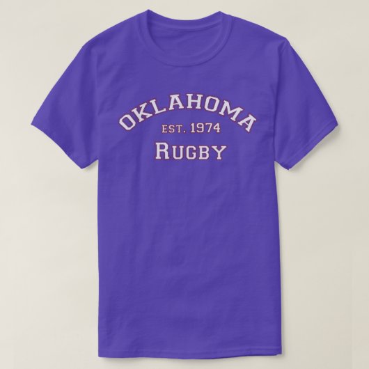 T-shirt Rugby d'Oklahoma (Design devant)