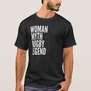 T-shirt Rugby Femme Mythe Rugby Légende