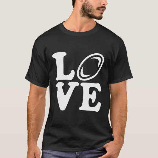 T-shirt Rugby Love (Devant)