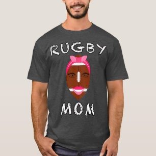 T-shirt Rugby maman design drôle pour les amoureux Rugby e