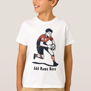 T-shirt Rugby pour enfant personnalisé