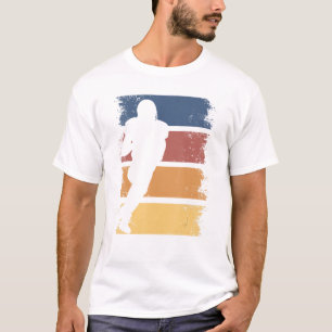 T-shirt Rugby Retro Joueur de rugby Style Vintage Football