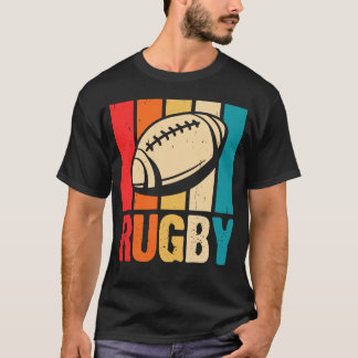 T-shirt Rugby Sport Lover - Joueur de rugby Coach Retro