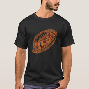 T-shirt Rugby Type De Jeu Joueur De Rugby Joueur Entraîneu