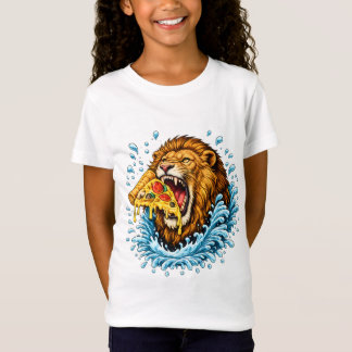 T-Shirt Rugissement de pizza