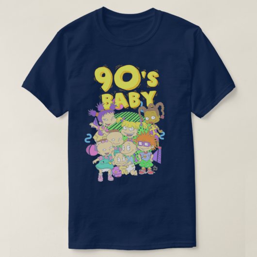 T-shirt Rugrats vintages 90s Baby (Design devant)