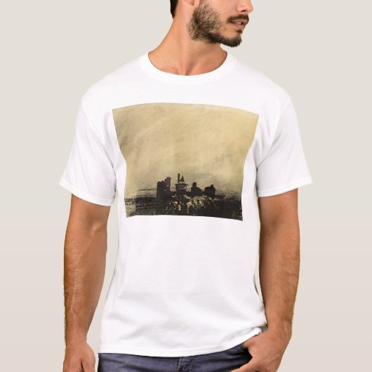 T-shirt Ruines féodales (Devant)