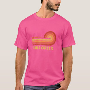 T-shirt Ruisseau Islais San Francisco Californie Rétro Vin