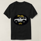 T-shirt rum bus bundy land cruiser série 80 (Design devant)