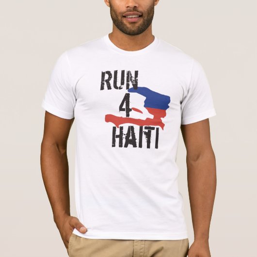 T-shirt Run4Haiti (Devant)