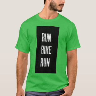 T-shirt Run Bike Run Duathlon