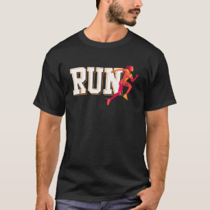 T-shirt RUN cross-country track runner pour femmes