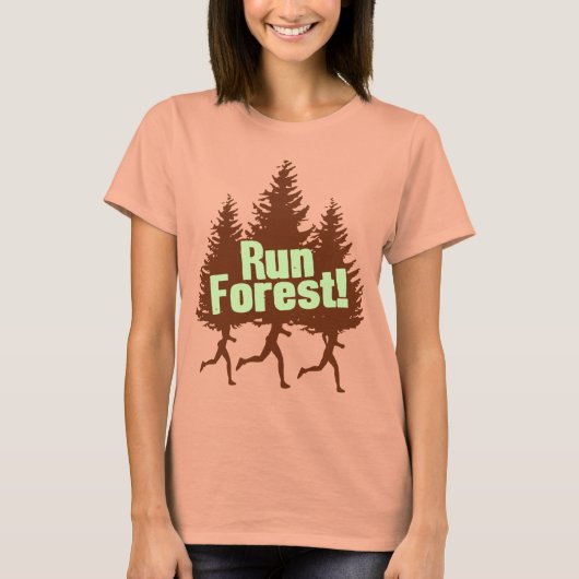T-shirt Run Forest (Devant)