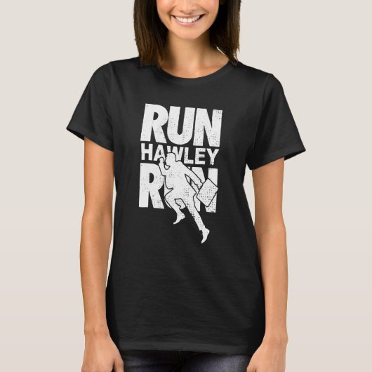 T-shirt Run Hawley Run Libre Josh Hawley Run For Mens Wome (Devant)