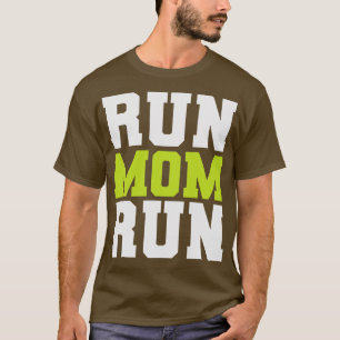 T-shirt Run Maman Run Funny Marathon Spectateur Marathon M