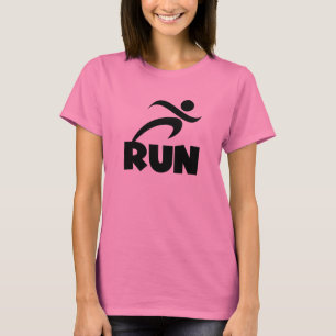 T-shirt RUN noir