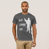 T-shirt Run Zombie Run (Devant entier)